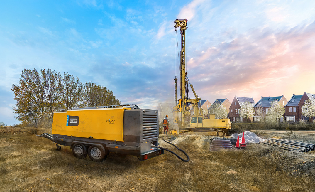 The  X-Air+ 750-25 compressor was developed to meet the needs of geothermal drilling 