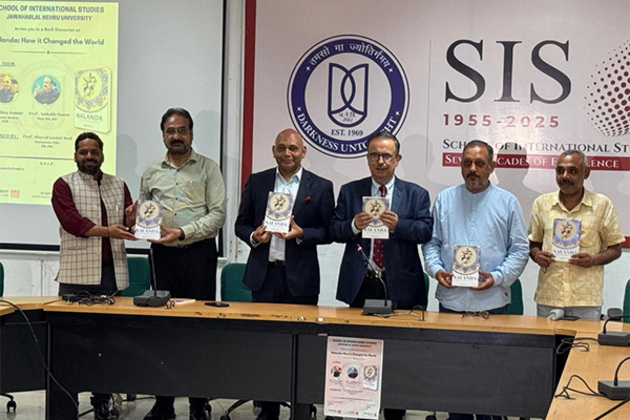 JNU hosts discussion on Abhay K's book on Nalanda