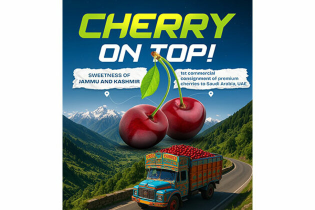 India flags off first commercial consignment of Cherries from J&K to Saudi Arabia and UAE: Piyush Goyal