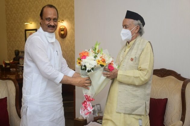 Newly-elected Maha Assembly LoP Ajit Pawar meets Guv