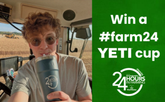 Farm24 Giveaway - Enter to be in with a chance of winning a YETI cup