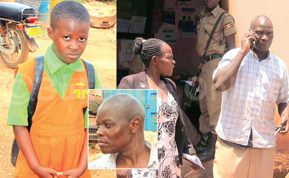 Nankanja alumiriza Wagaba okumuwamba. Ku ddyo, Wagaba eyakwatiddwa ng’akuba essimu. Mu katono ye Sendagire, taata wa Nankanja. Nankanja alumiriza Wagaba okumuwamba. Ku ddyo, Wagaba eyakwatiddwa ng’akuba essimu. Mu katono ye Sendagire, taata wa Nankanja.
