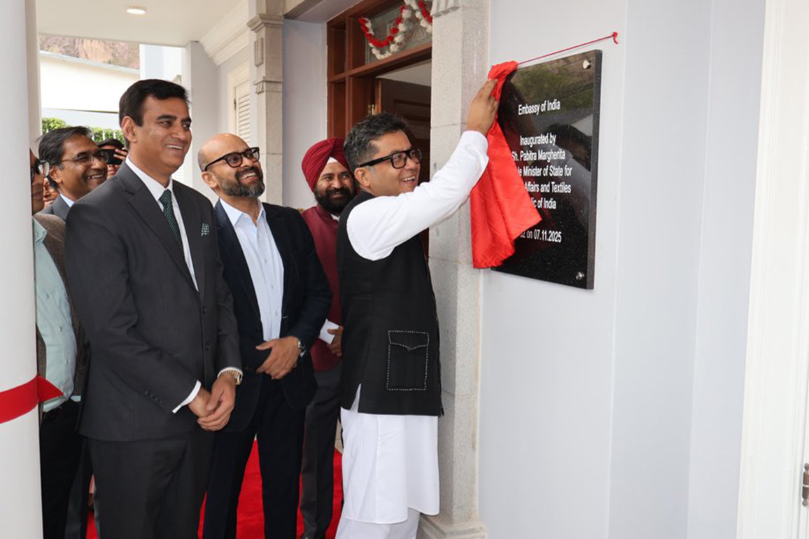 MoS Margherita inaugurates new Chancery building of Indian Embassy in Bolivia