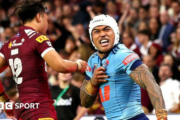 State of Origin- New South Wales beat Queensland 18-6 to take 1-0 series lead