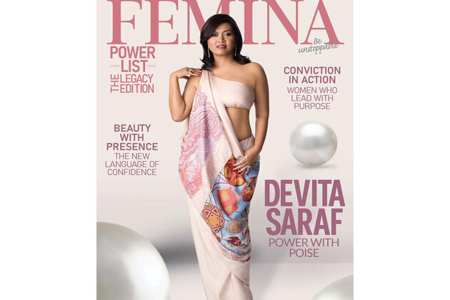 Devita Saraf is The Face of Femina's Power List - The Legacy Edition