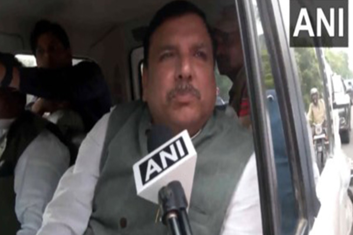 "Was asking for hospital, slapped him with PSA": AAP's Sanjay Singh on arrest of J-K MLA Mehraj Malik