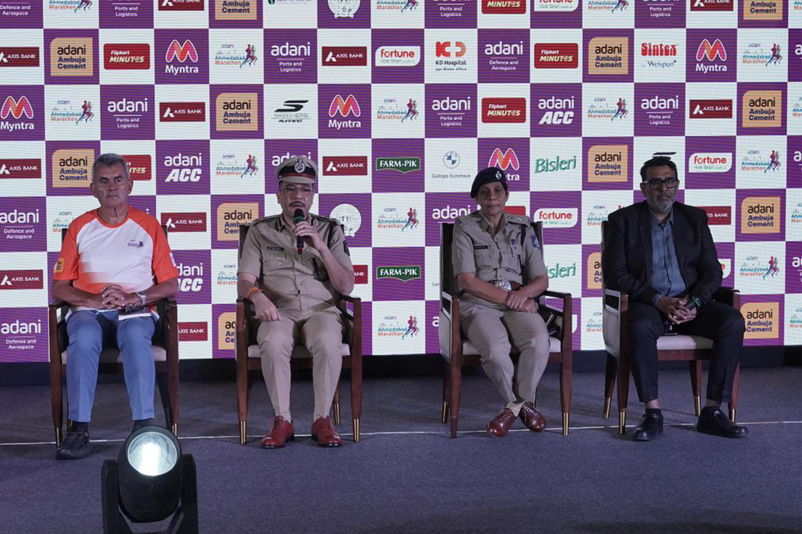 Top-notch security, traffic coordination and medical arrangements in place for the 9th Adani Ahmedabad Marathon