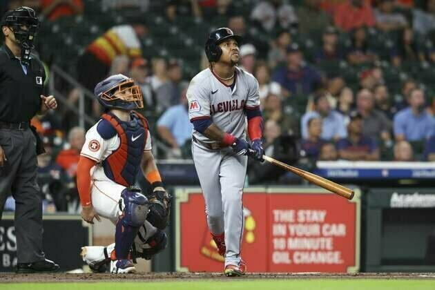 Angel Martinez's grand slam in 10th lifts Guardians past Astros