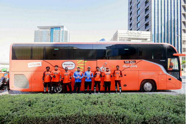 Over 10,000 rest stations provided for delivery workers across UAE throughout Midday Break period