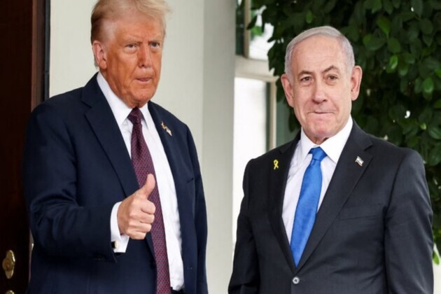 Trump calls Israel "great ally" that "knows how to win" in robust show of support