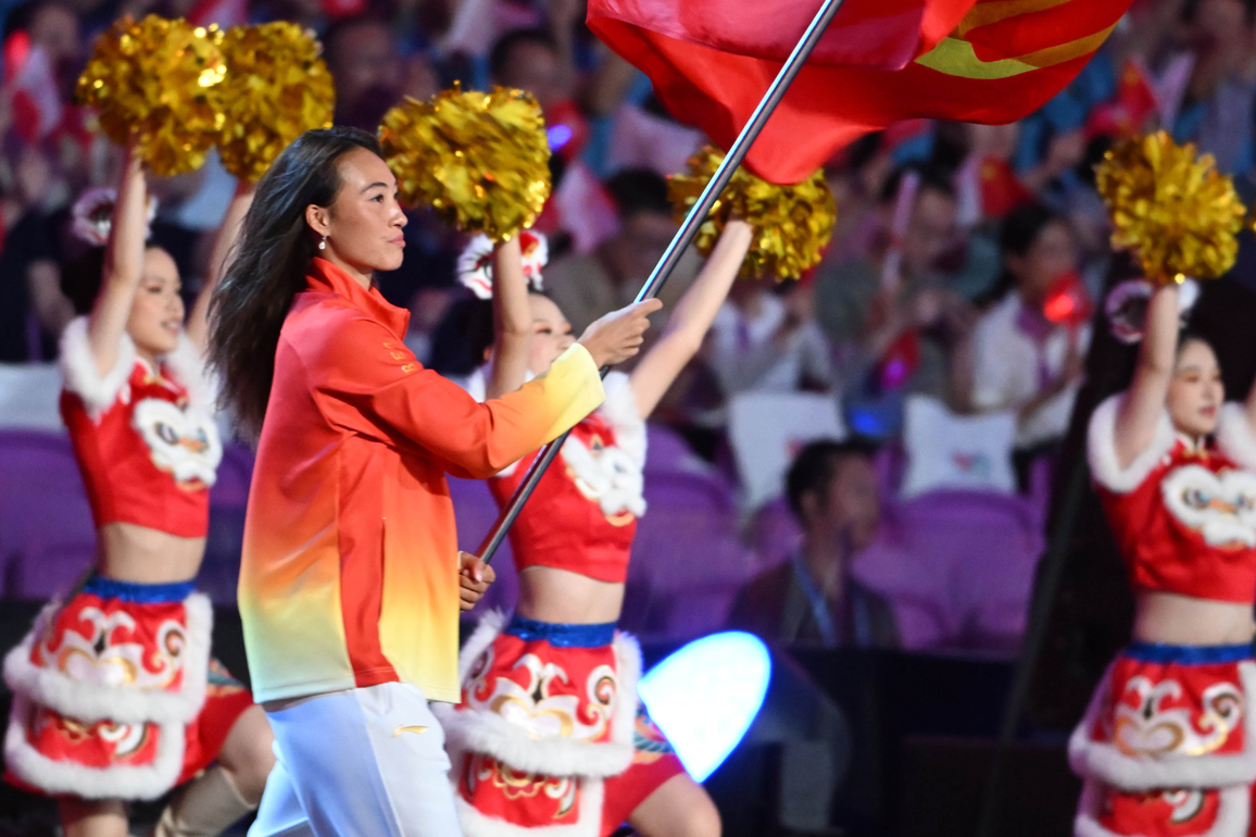 (SP)CHINA-15TH NATIONAL GAMES-ZHENG QINWEN-WITHDRAWAL(CN)