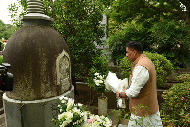 All Party Delegation pays tribute to freedom fighter Rash Behari Bose in Tokyo