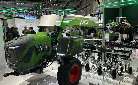 Fendt demonstrates its autonomous Xaver 104GT tool carrier concept