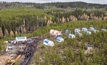  Cheechoo gold camp on the Cheechoo-Éléonore Trend in Quebec