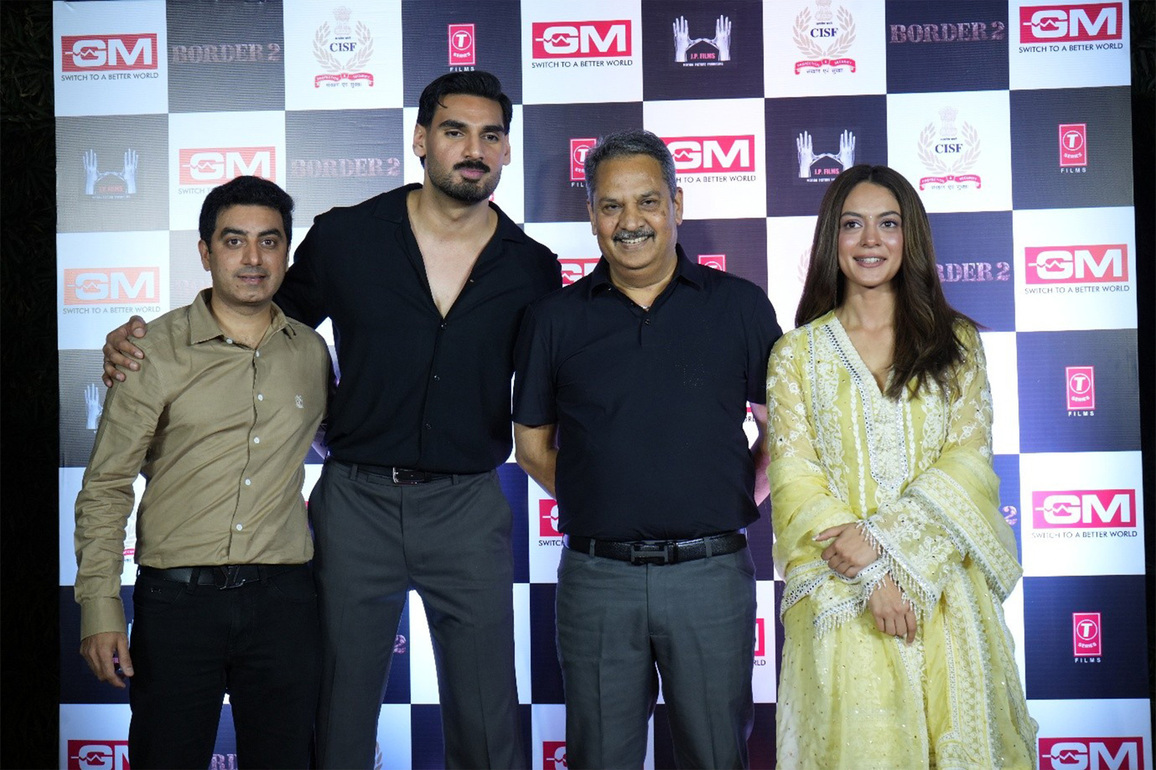 GM Modular Brings CISF Jawans and Architects Together at Special Border 2 Screening in Mumbai