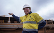  Andrew Forrest holding magnetite from the Iron Bridge mine