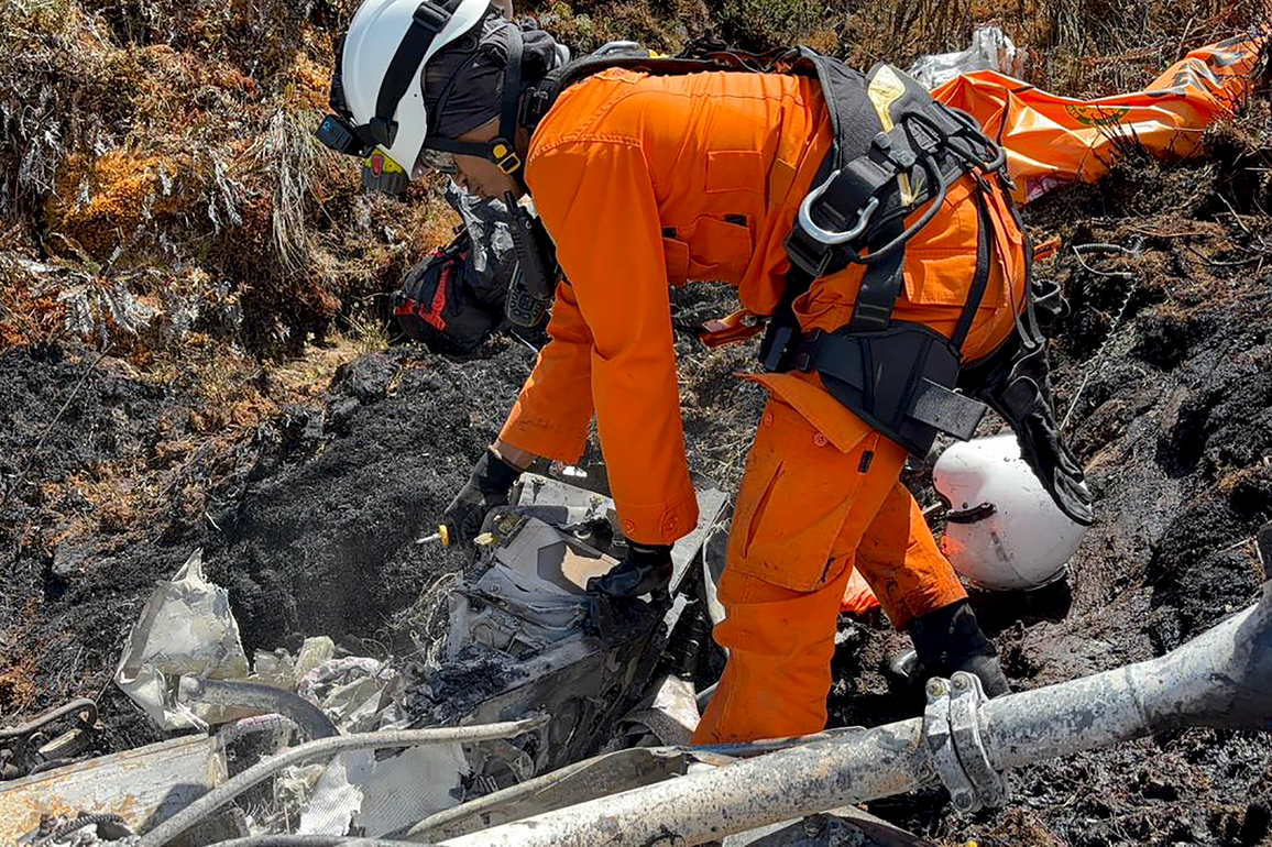 (SpotNews)INDONESIA-CENTRAL PAPUA-HELICOPTER CRASH