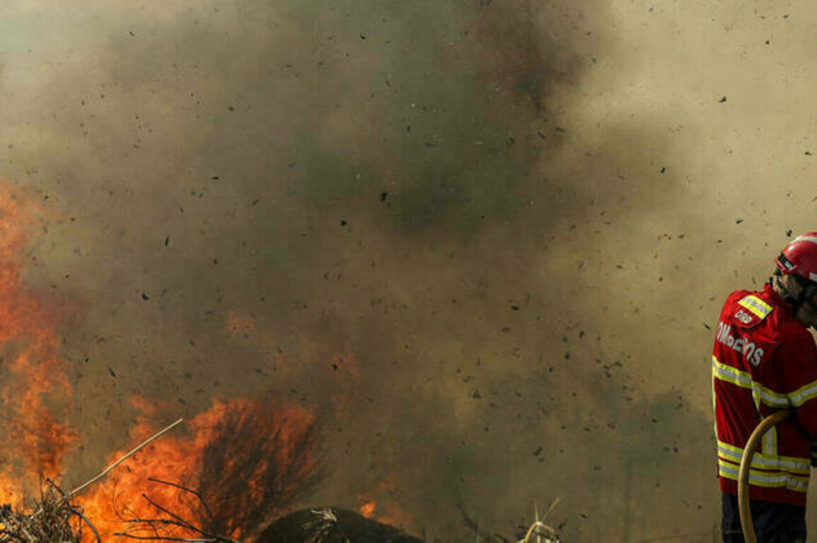 Wildfires rage in Europe as millions swelter under record heat