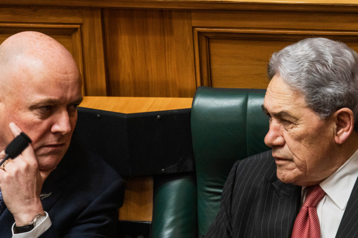 Politics live- Christopher Luxon and Winston Peters need to 'stop their bickering' - Labour