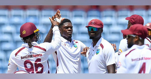 West Indies coach Daren Sammy lauds his bowling unit as they bowled out Australia for 286
