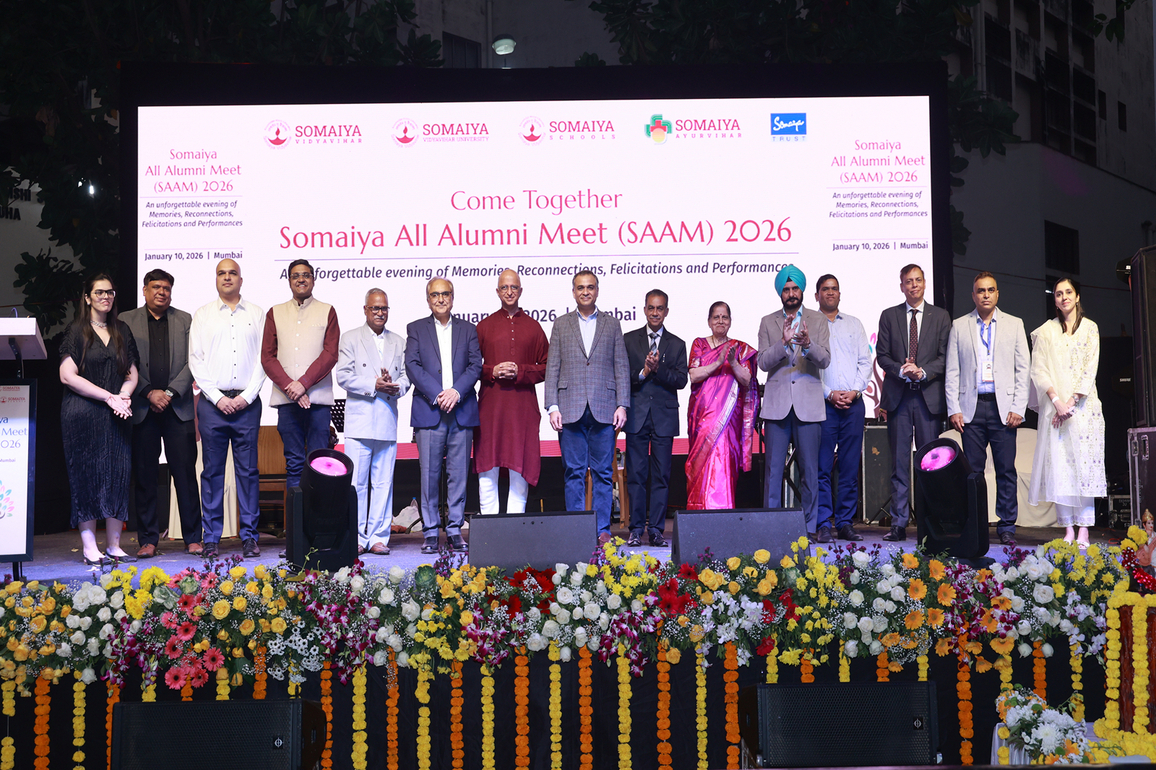 "We Left the Campus, But the Campus Never Left Us" A Quarter-Century of the Somaiyan Spirit Honoured at Somaiya Vidyavihar's Alumni Meet - SAAM 2026