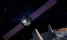 Artist concept of the Psyche spacecraft, which will conduct a direct exploration of the 16 Psyche asteroid. Image: NASA