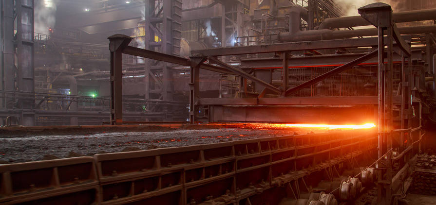 Sintering machine on steel mill. Credit: iStock/Elena Bionyshe