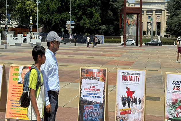 Geneva: Photo exhibition highlights persecution of minorities in Bangladesh