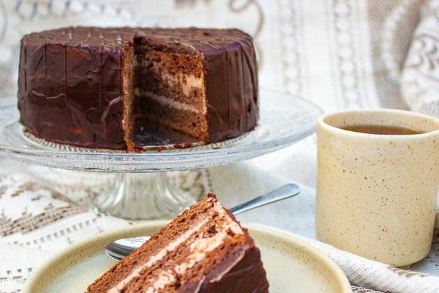 This Prague cake cant be found in Czech cuisine