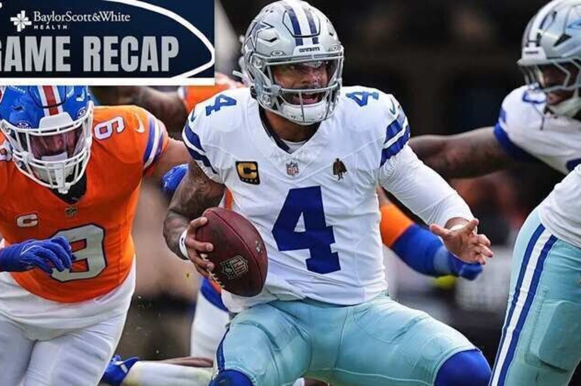 Game Recap: Cowboys in Denver, 44-24