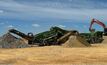 Photo of the McCoskey R230 reclaimer mobile screening plant at Mt Boppy. Photos courtesy Manuka Resources