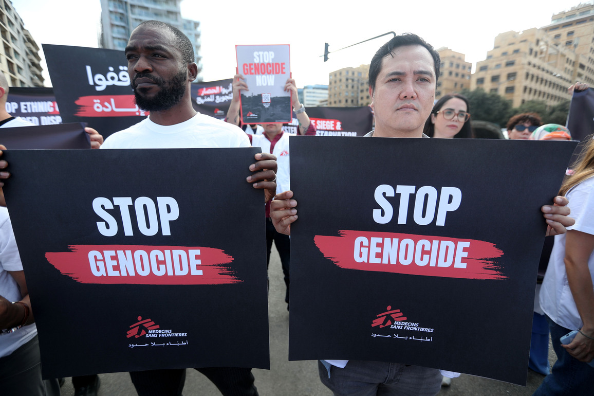 LEBANON-BEIRUT-SOLIDARITY STAND