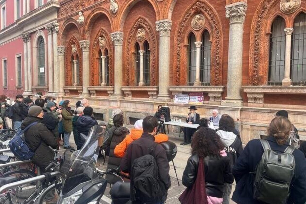 Not in our name! Meeting in Milan with Rabbi Dovid Feldman