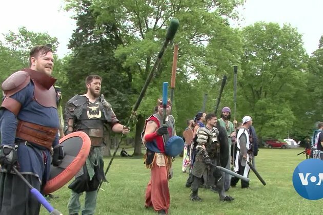 Foam-Fighting: A Softer Take on Historical Re-Enactment