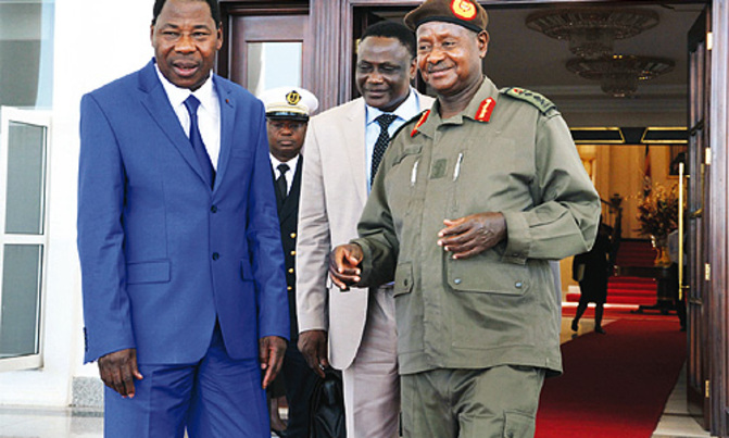 Museveni, AU head discuss African conflicts Museveni, AU head discuss African conflicts