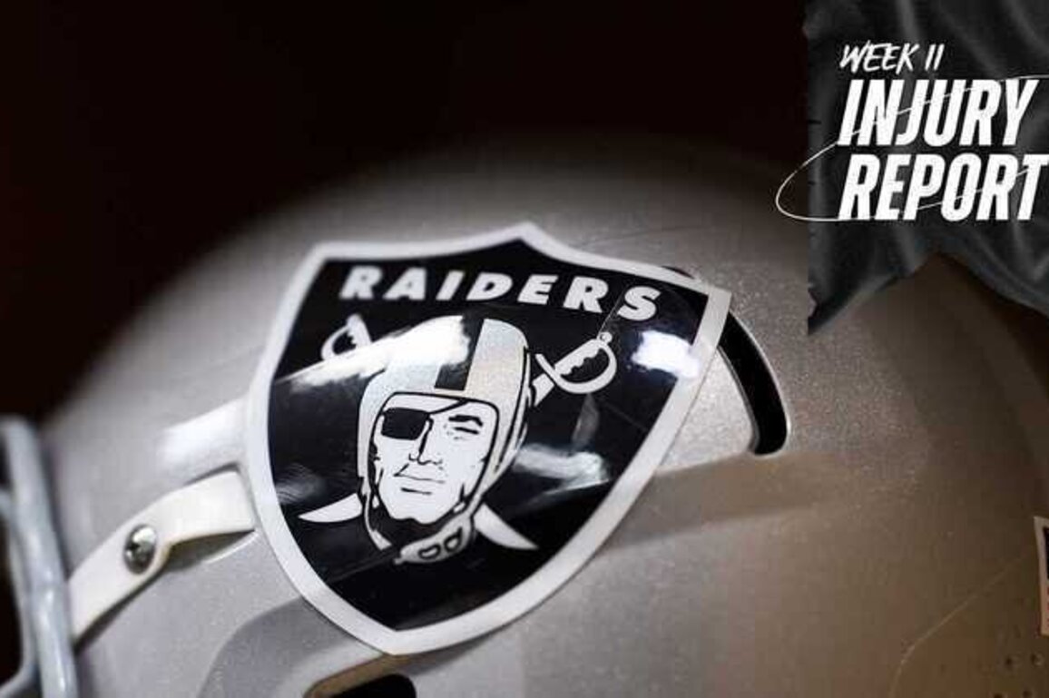 Raiders-Cowboys Week 11 Injury Report