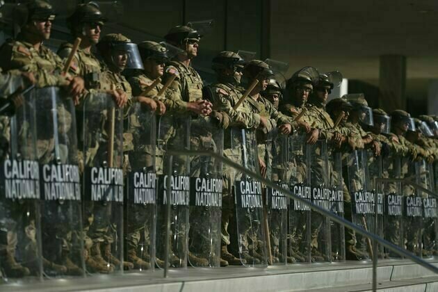 Trump's deployment of the National Guard to fight crime blurs the legal distinction between the police and the military
