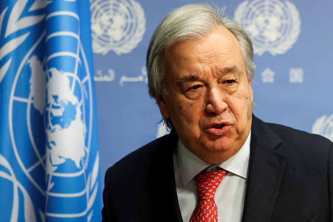 UN Chief Guterres "appalled" by deepening Gaza humanitarian crisis, reiterates ceasefire call, release of hostages