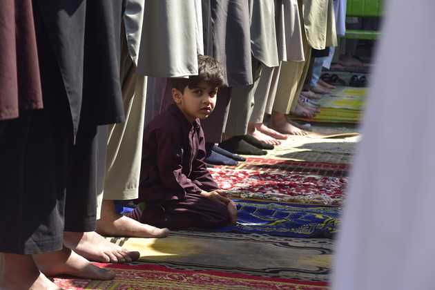 PAKISTAN-PESHAWAR-RAMADAN-FIRST FRIDAY PRAYER