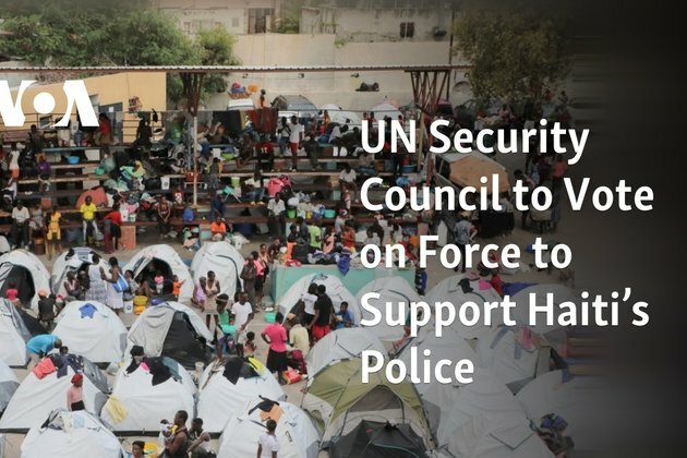 UN Security Council to Vote on Force to Support Haiti&#039;s Police