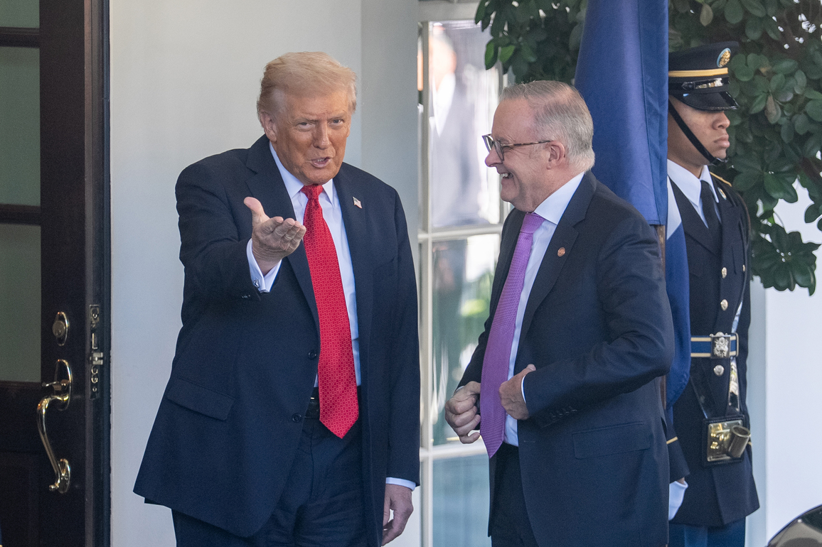 U.S.-WASHINGTON, D.C.-TRUMP-AUSTRALIA-PM-VISIT