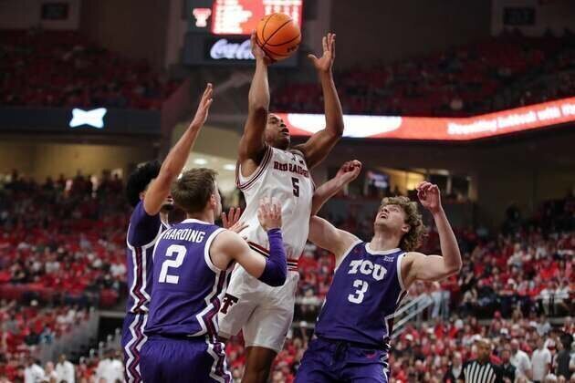 Xavier Edmonds' double-double propels TCU past No. 10 Texas Tech