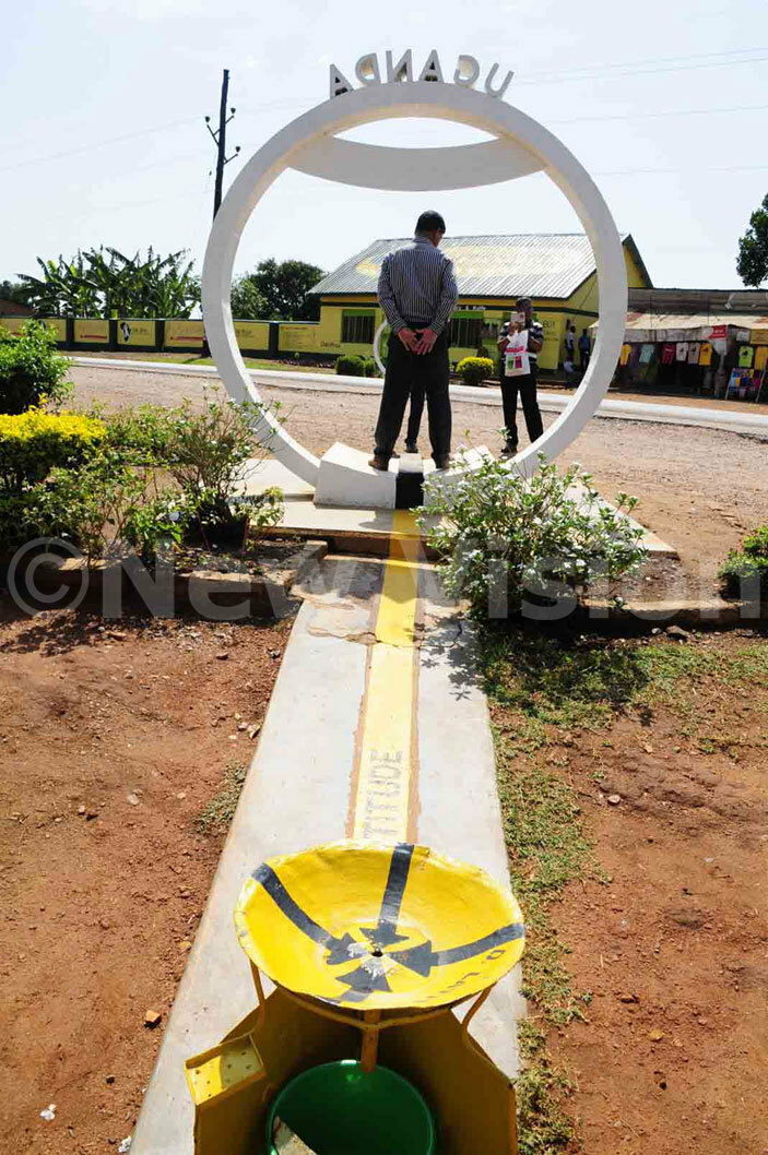   water plate used for experiments at the ganda quator in ayabwe pigi district