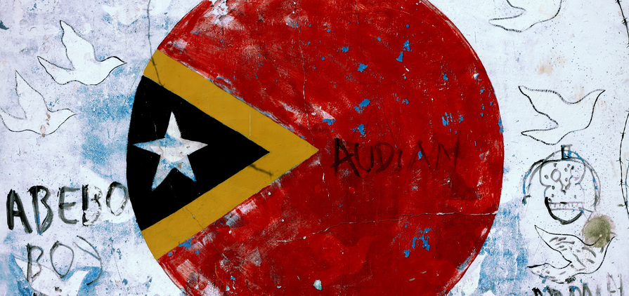 Timor Leste Flag Mural Dili_CREDIT & COPYRIGHT: Damon Evans