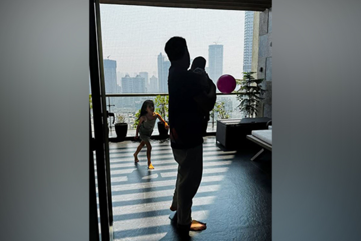 Rohit Sharma shares adorable picture from his play date with his kids