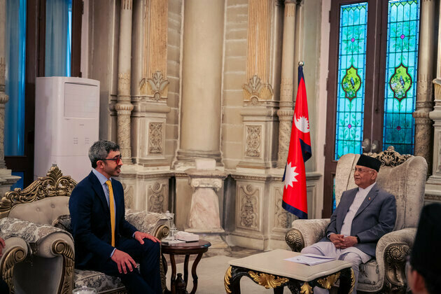 Abdullah bin Zayed, PM of Nepal discuss strengthening bilateral cooperation