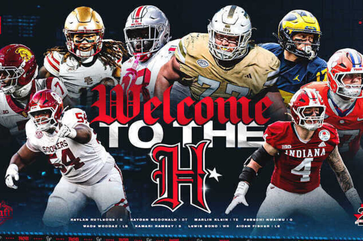 Your 2026 Houston Texans Draft Class
