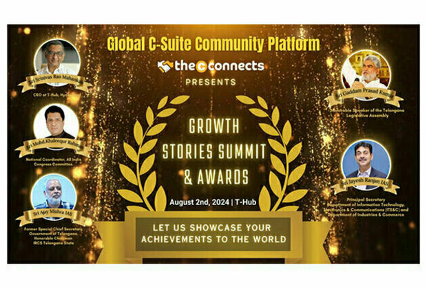 Growth Stories Summit & Awards 2024 by Business Magazine TheCconnects, Global C-Suite Community Platform