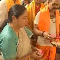 Delhi CM Rekha Gupta attends 'Prana Pratishtha' ceremony at city's Ram Temple Gaushala