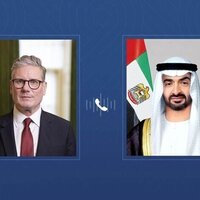 UAE President receives phone call from UK Prime Minister